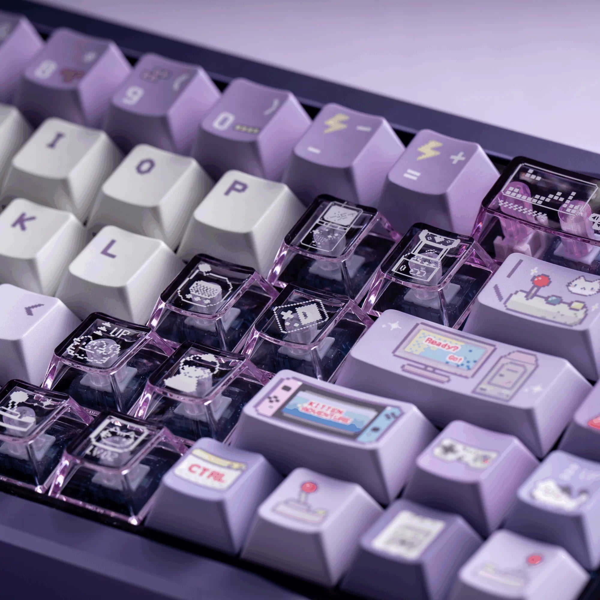 Soulcat Video Games Cats Keycaps