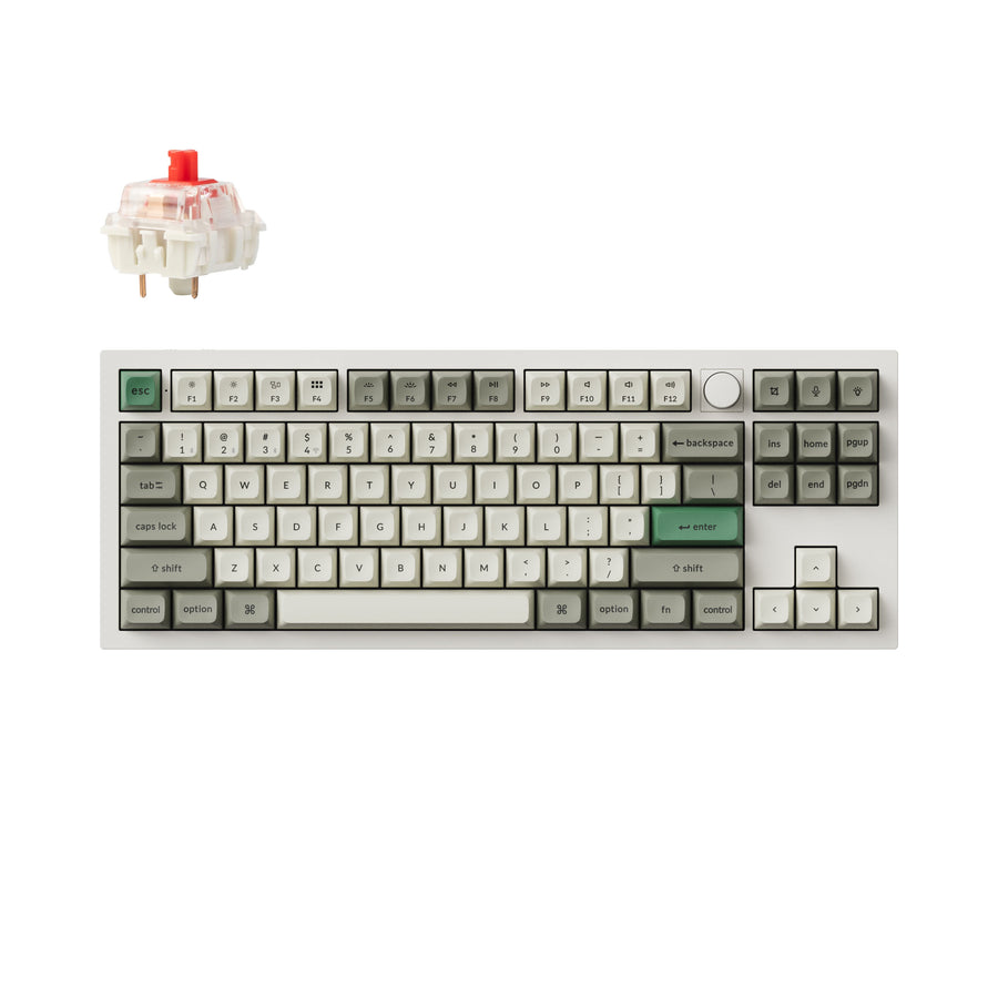 Keychron Q3 Max QMK/VIA Wireless Custom Mechanical Keyboard - Prebuilt