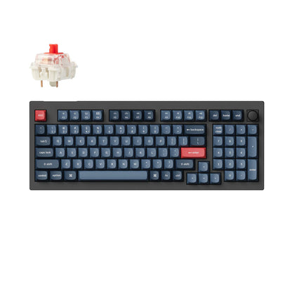 Keychron V5 Max QMK/VIA Wireless Custom Mechanical Keyboard Black