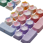 Akko Kitty Paws MOA Profile Keycaps