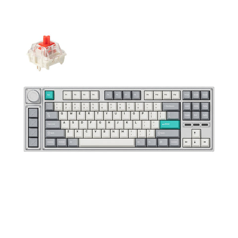 Keychron Lemokey L3 QMK/VIA Swappable RGB Backlight Wireless Custom Mechanical Keyboard (Prebuilt)