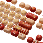 Akko Lucky Tangerine MOG Profile Keycaps