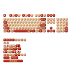 Akko Lucky Tangerine MOG Profile Keycaps