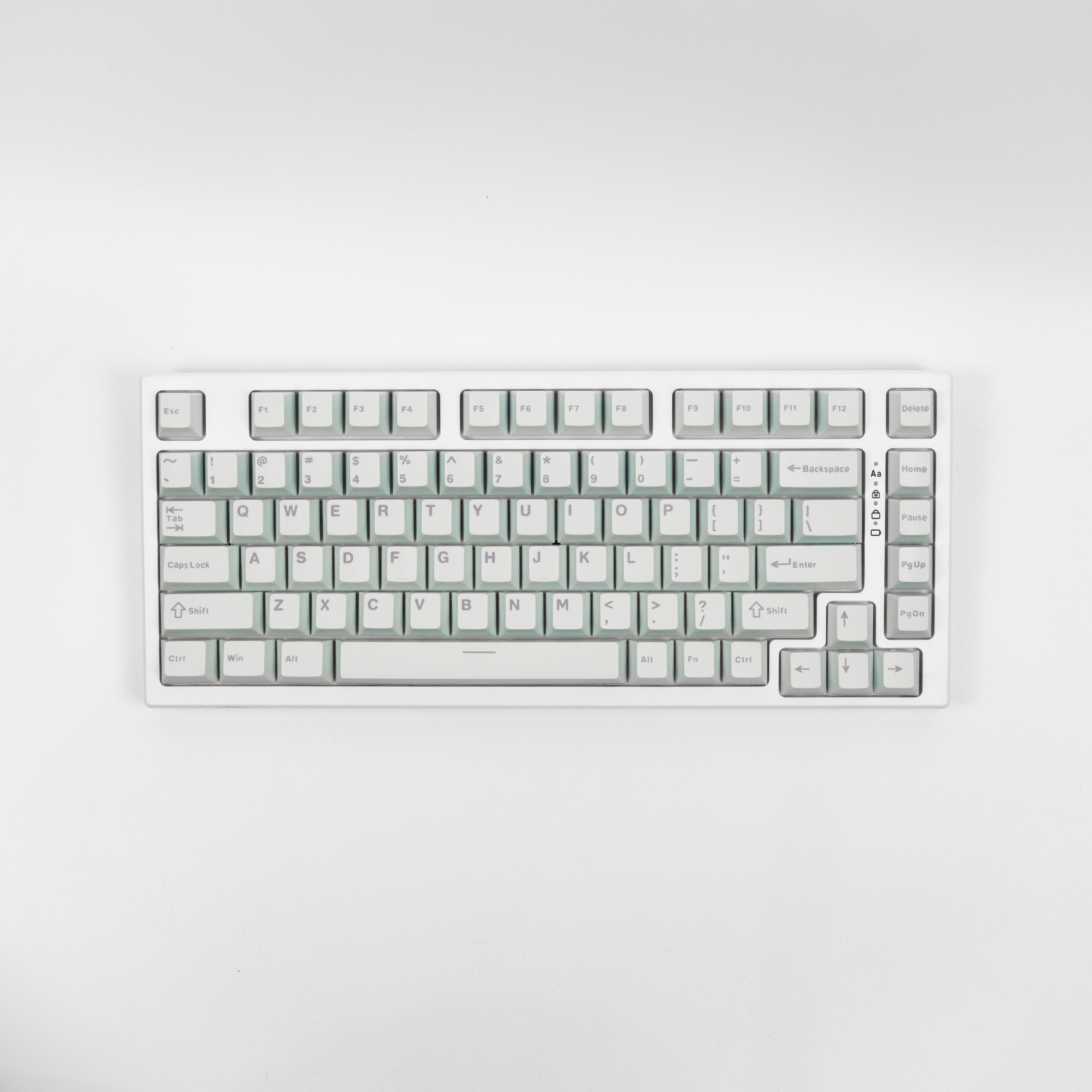 RF Macaron Light Blue Cherry Profile Keycaps