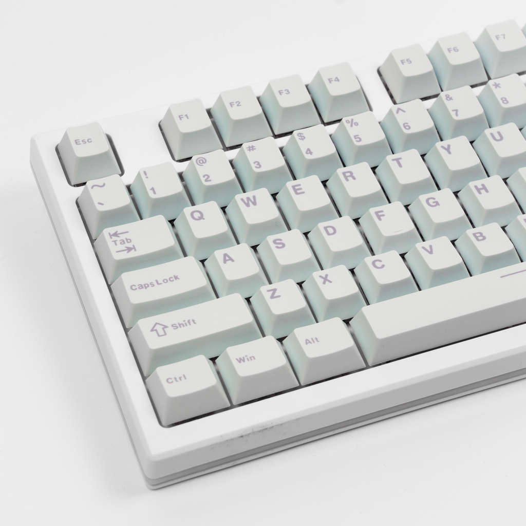 RF Macaron Light Blue Cherry Profile Keycaps