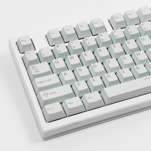 RF Macaron Light Blue Cherry Profile Keycaps