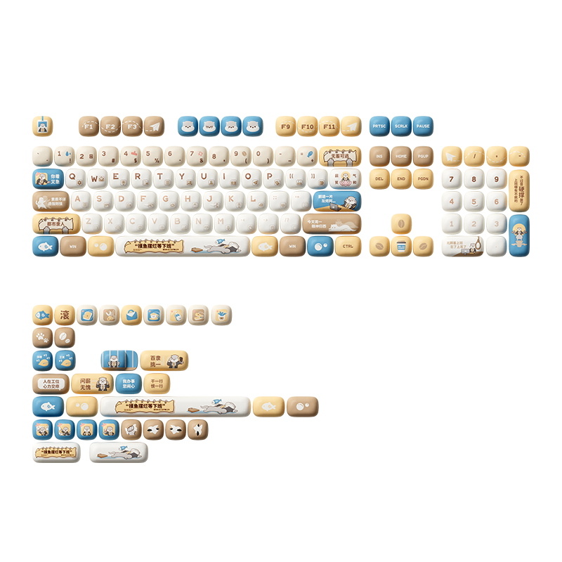 OtterHustle MOG Profile Keycaps