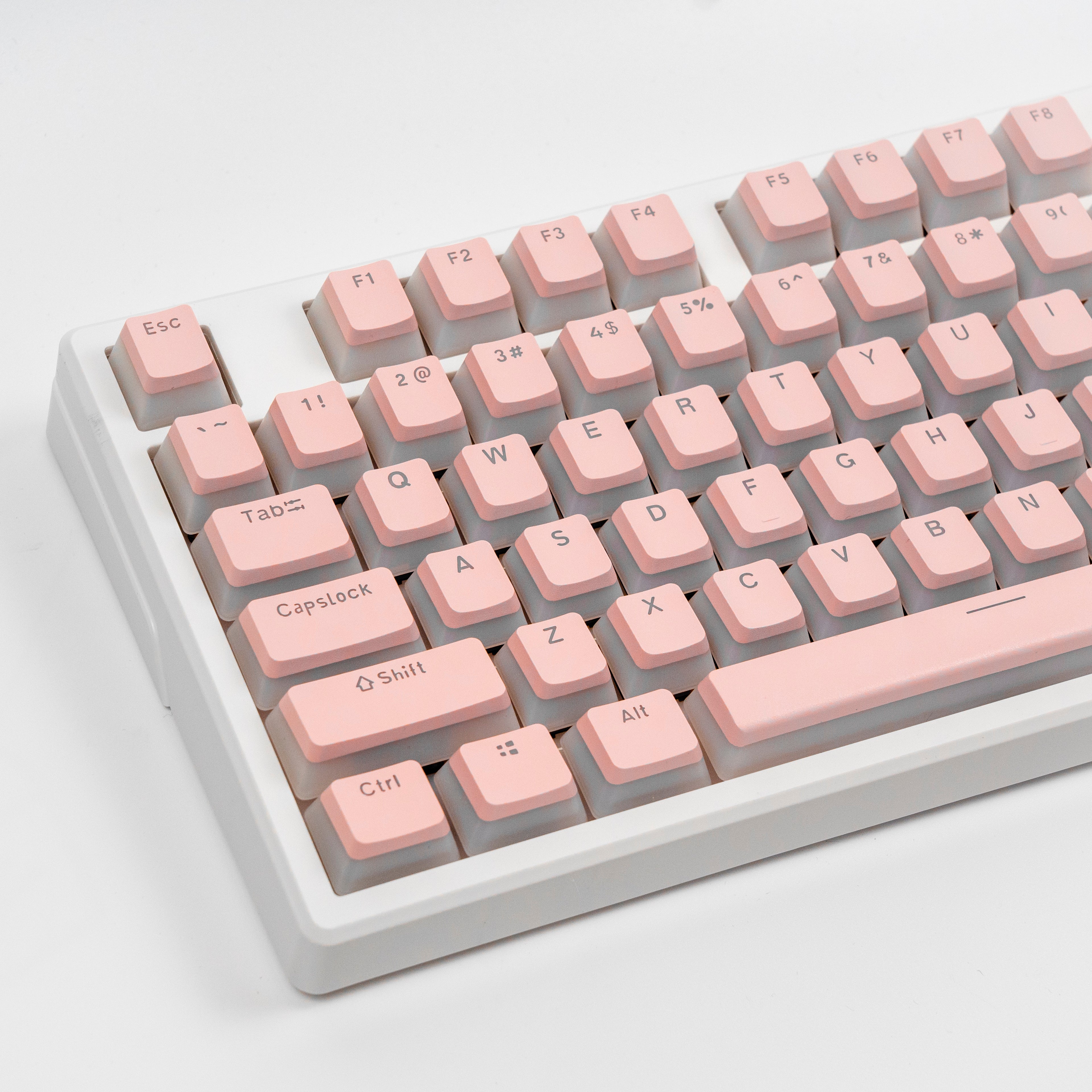 RF Pink Pudding Cherry Profile Keycaps