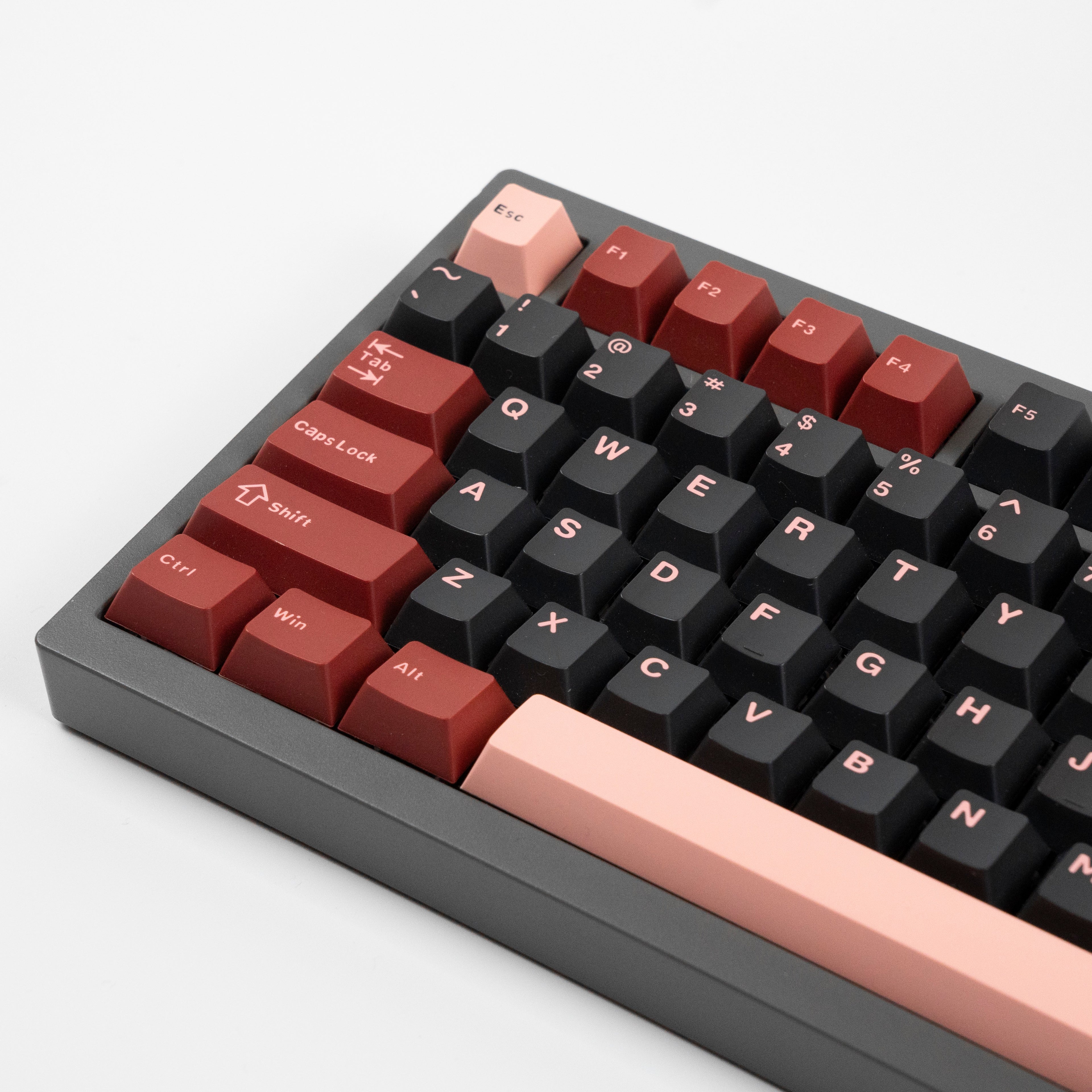 RF Poker Black Cherry Profile Keycaps