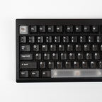 RF Transparent Black Cherry Profile Keycaps