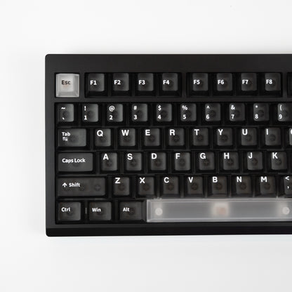 RF Transparent Black Cherry Profile Keycaps