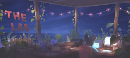 RF Watchtower Night - Deskmat