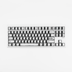 RF Comic White Cherry Profile Keycaps