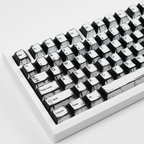 RF Comic White Cherry Profile Keycaps