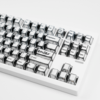 RF Comic White Cherry Profile Keycaps