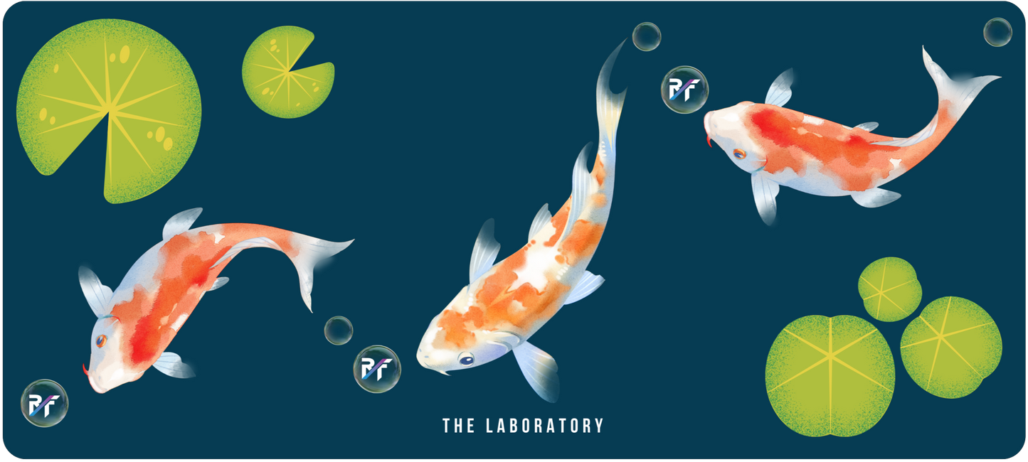 RF Koi DeskMat