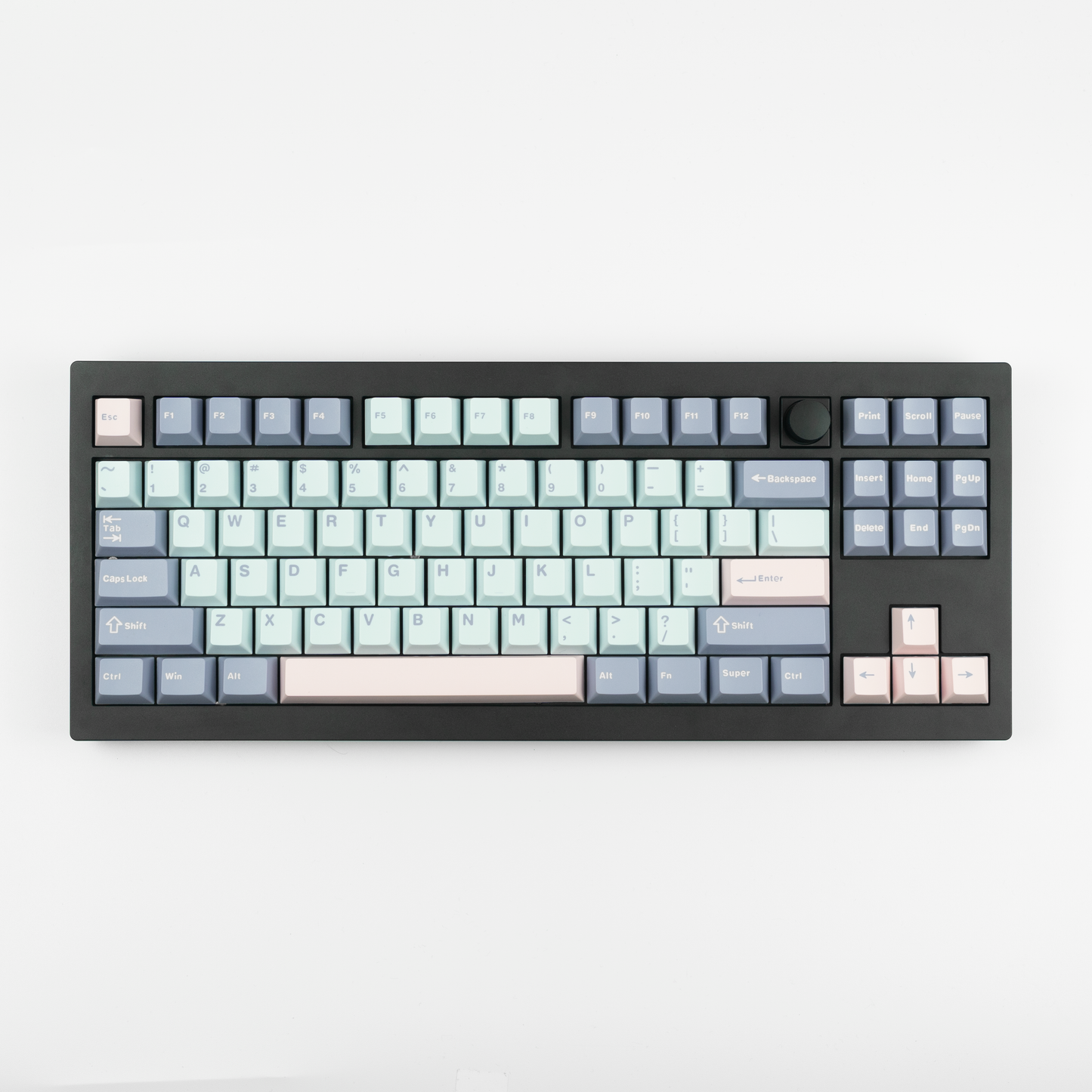 RF Macaron White Cherry Profile Keycaps