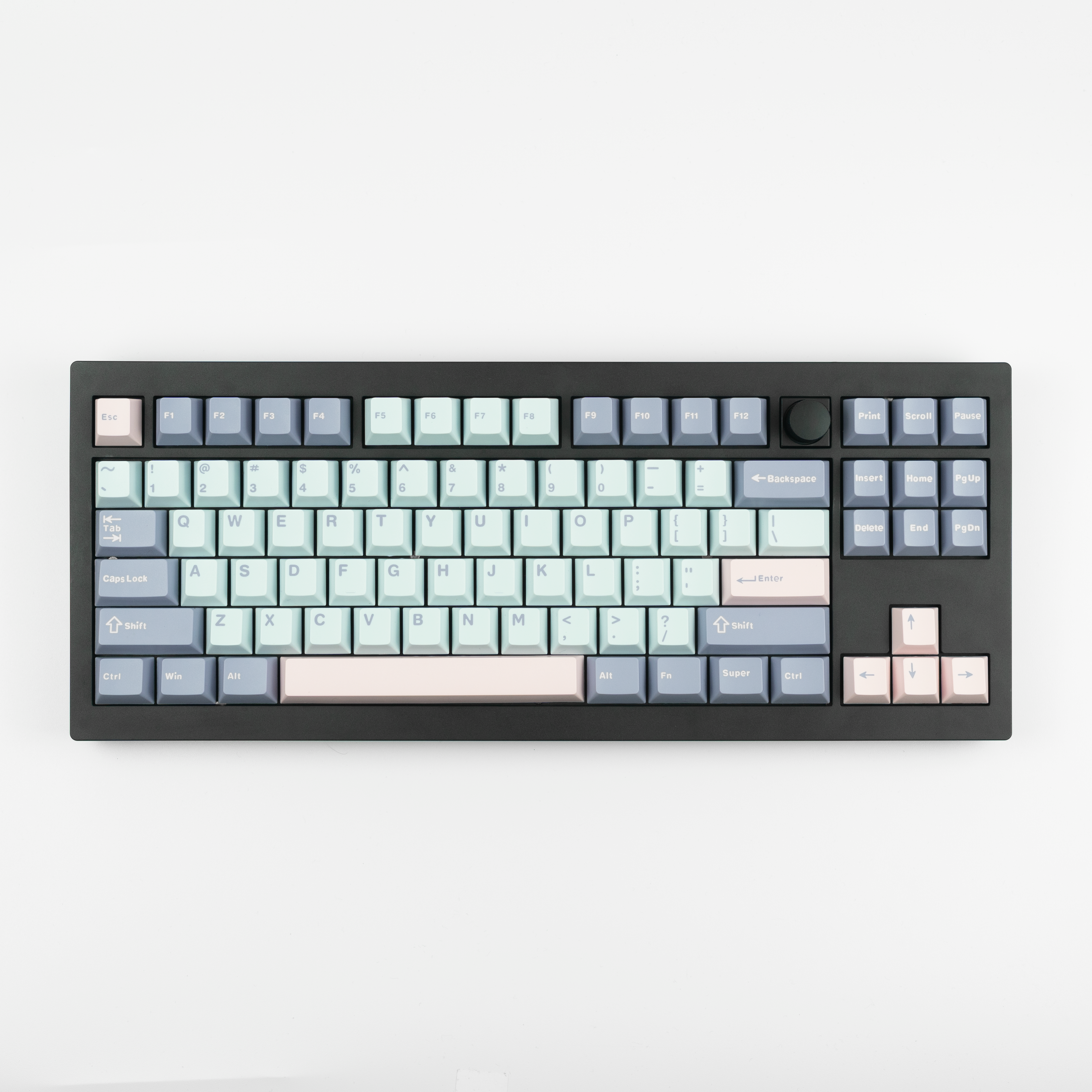 RF Macaron White Cherry Profile Keycaps