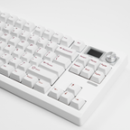 RF Mecha White Cherry Profile Keycaps