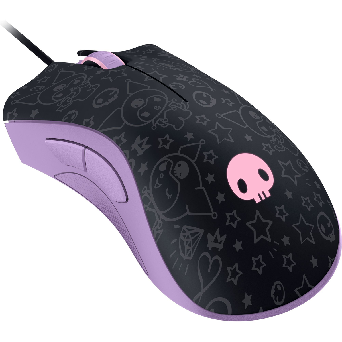 Razer Deathadder Essential + Goliathus Mouse Mat 3 Bundle-kuromi Edition