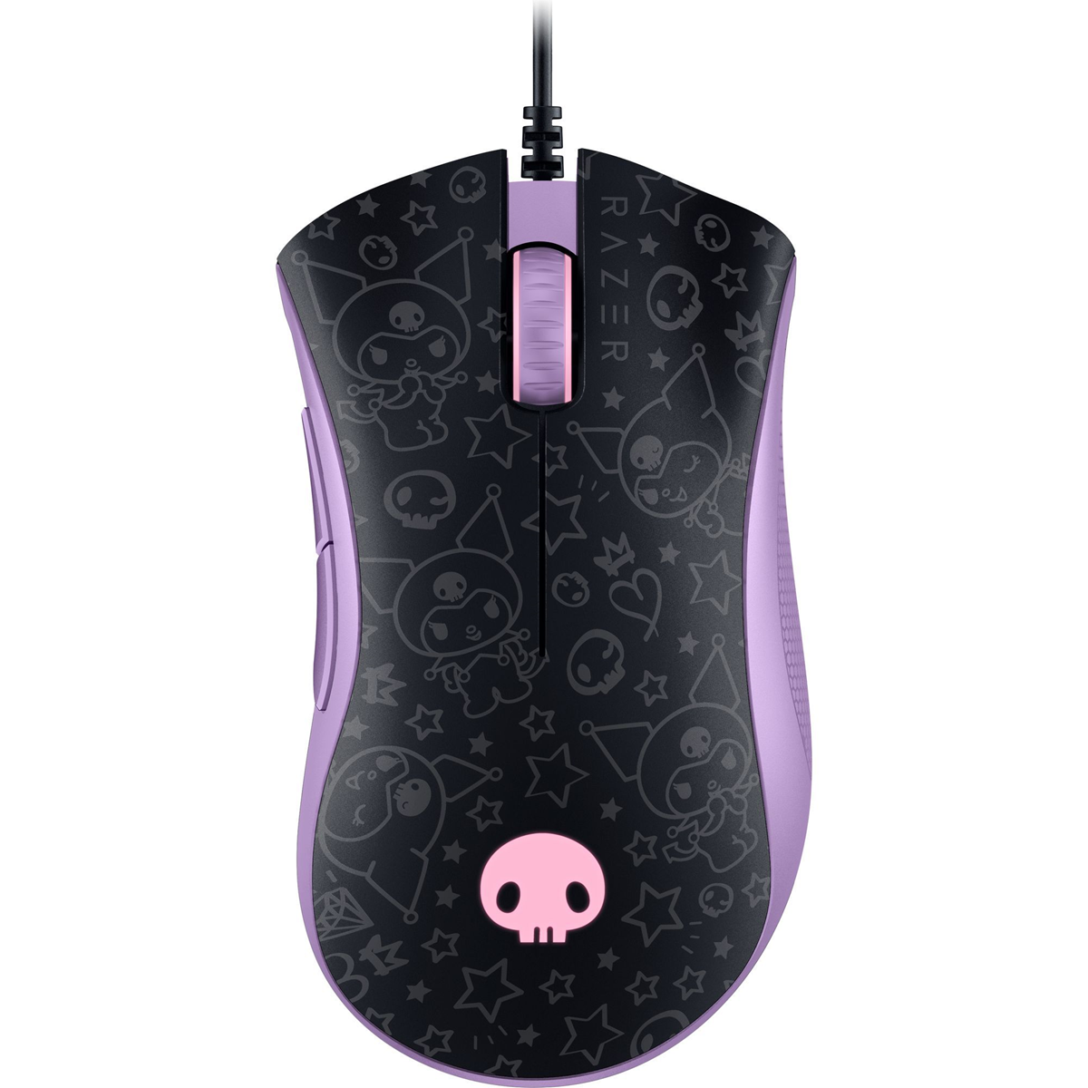 Razer Deathadder Essential + Goliathus Mouse Mat 3 Bundle-kuromi Edition