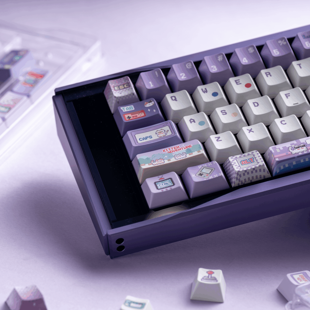 Soulcat Video Games Cats Keycaps