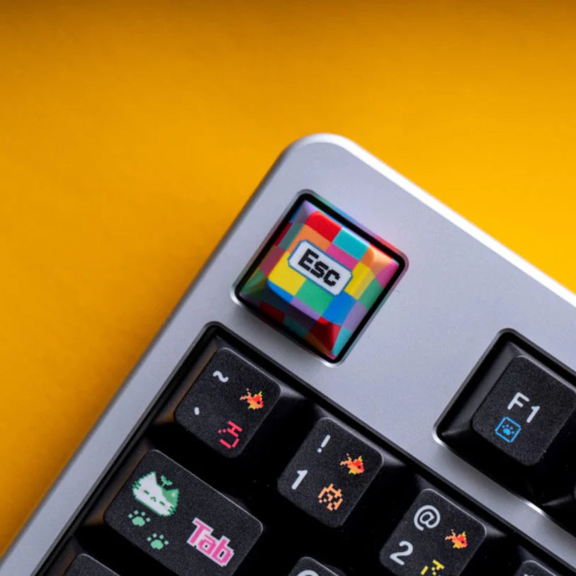 Soulcat Rainbow Cats Keycaps
