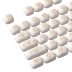 Akko Steamed Buns MOG Profile Keycaps