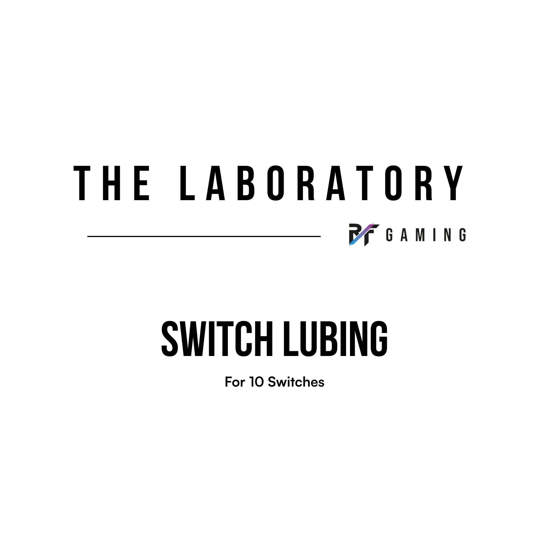 Service Fee (Switch Lubing)