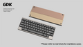 Wuque Studios DK1-60% - Titanium Gray