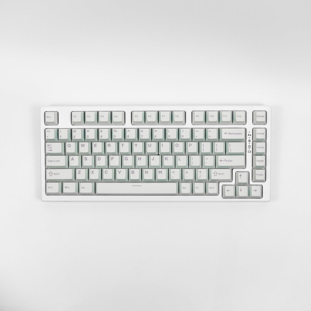 RF White Pudding Cherry Profile Keycaps