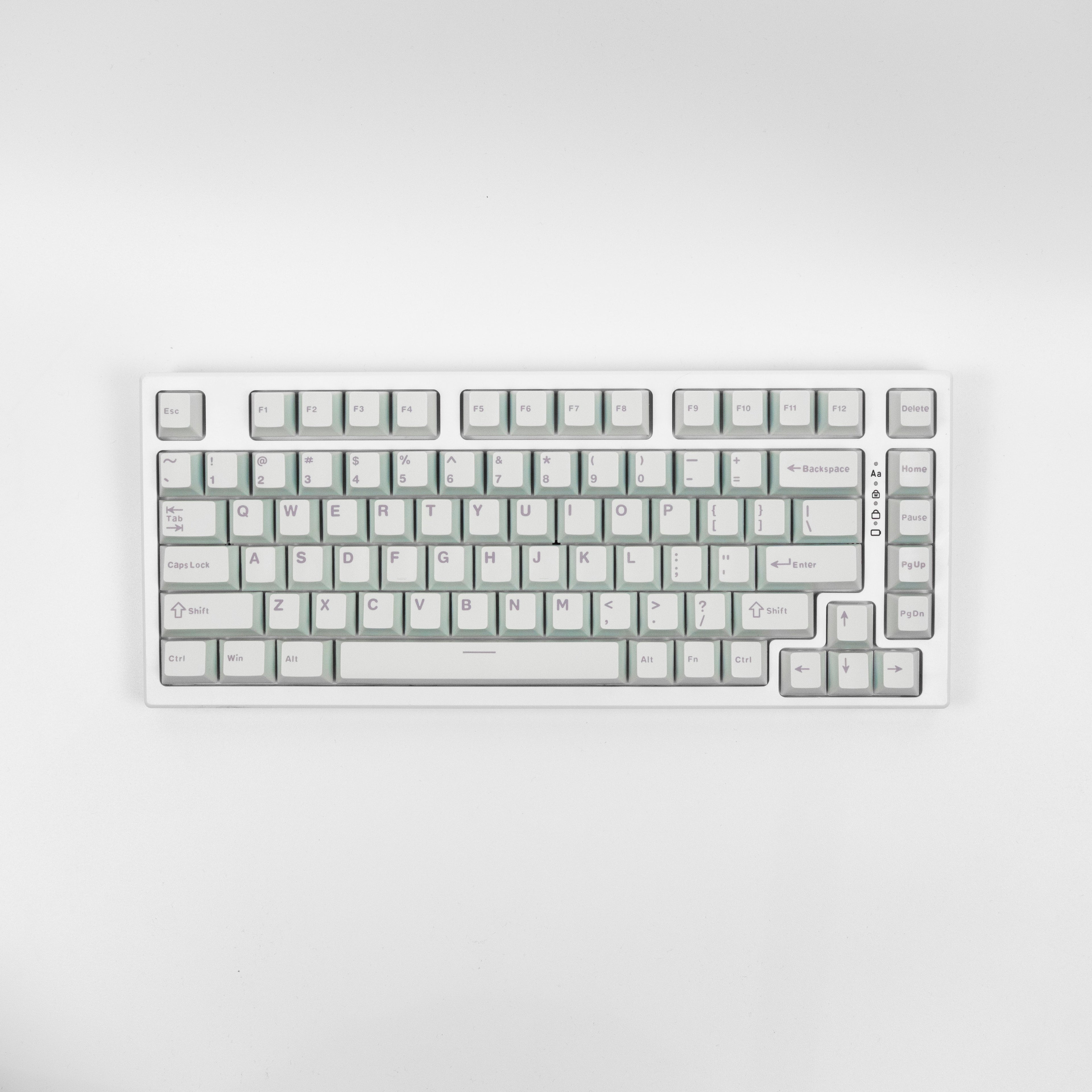 RF White Pudding Cherry Profile Keycaps