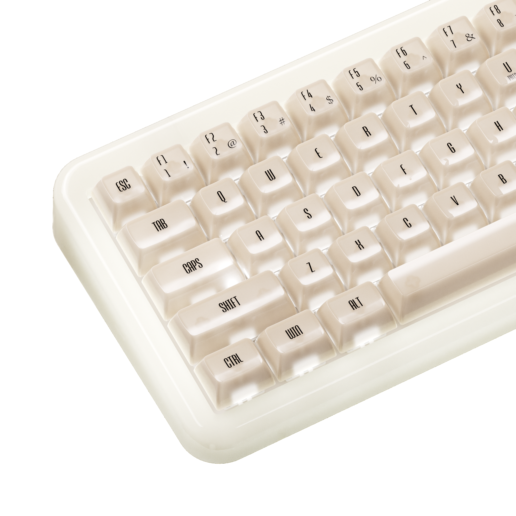 YU01 Antique Jade Akko V3 Piano Pro (Special Version) - Prebuilt