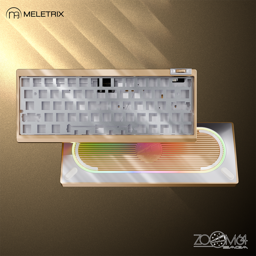 [GB] Meletrix Zoom64 Case Kit + Flux60 HE Bundle