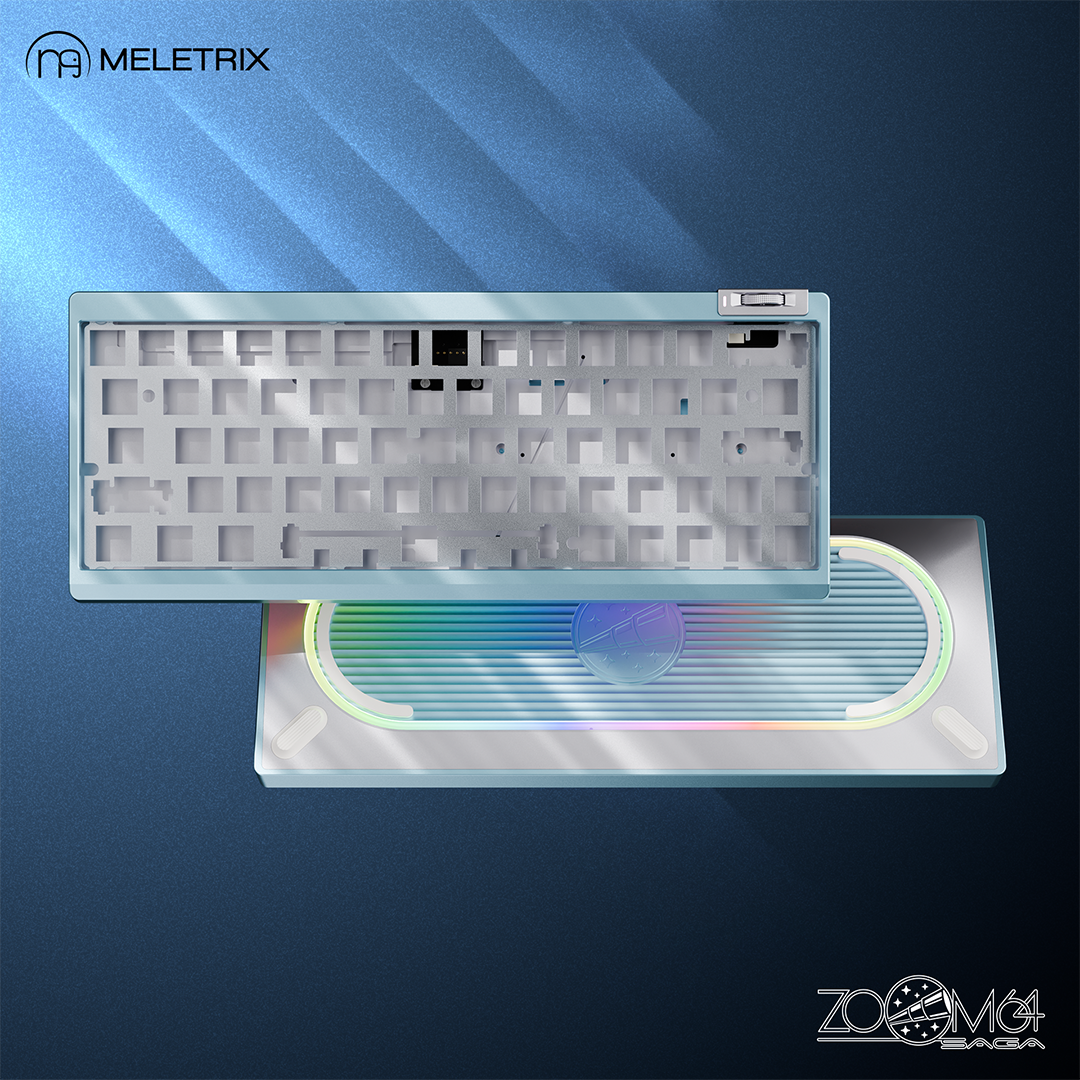 [GB] Meletrix Zoom64 Case Kit + Flux60 HE Bundle
