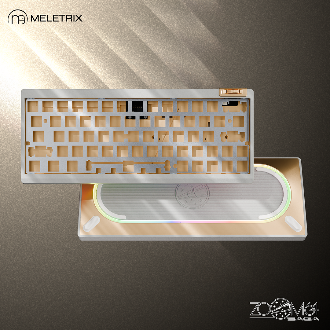 [GB] Meletrix Zoom64 Case Kit + Flux60 HE Bundle