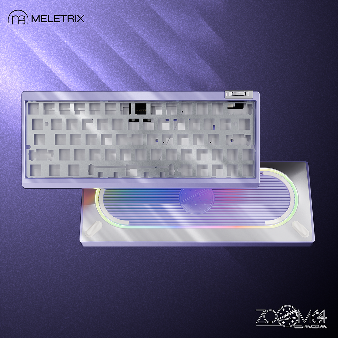 [GB] Meletrix Zoom64 HE Case Kit ( No PCB )