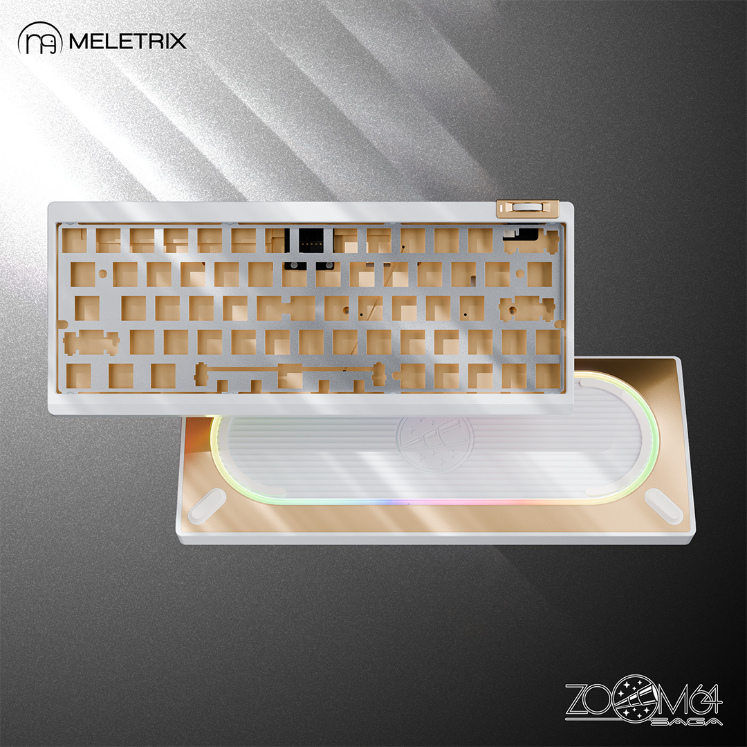 [GB] Meletrix Zoom64 Case Kit + Flux60 HE Bundle