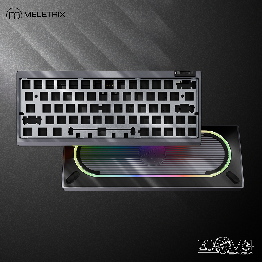 [GB] Meletrix Zoom64 Case Kit + Flux60 HE Bundle