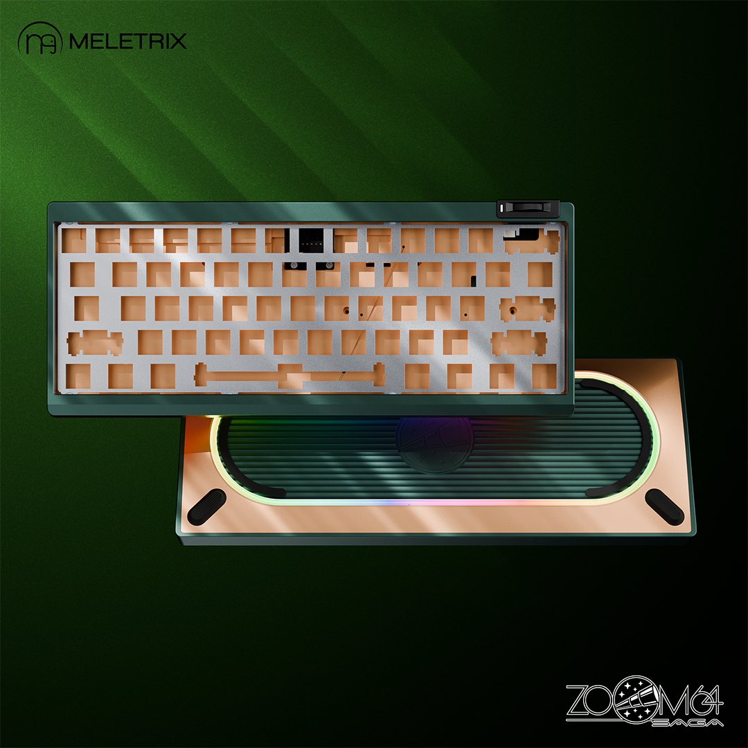 [GB] Meletrix Zoom64 HE Case Kit ( No PCB )