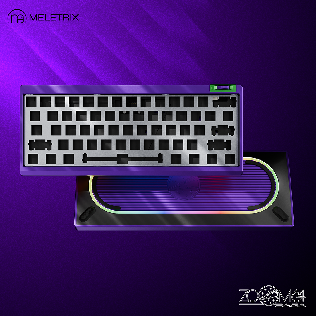 [GB] Meletrix Zoom64 HE Case Kit ( No PCB )