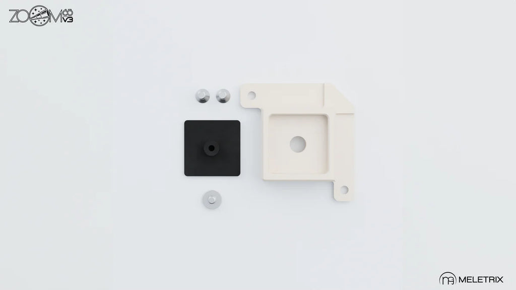 Meletrix Zoom 65 V3 Add-ons - Magnetic Badge Modular