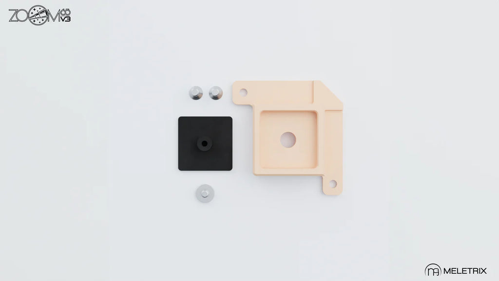 Meletrix Zoom 65 V3 Add-ons - Magnetic Badge Modular