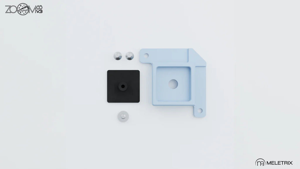 Meletrix Zoom 65 V3 Add-ons - Magnetic Badge Modular