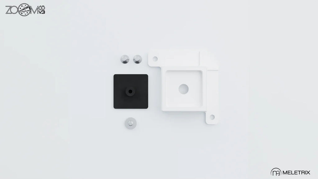 Meletrix Zoom 65 V3 Add-ons - Magnetic Badge Modular