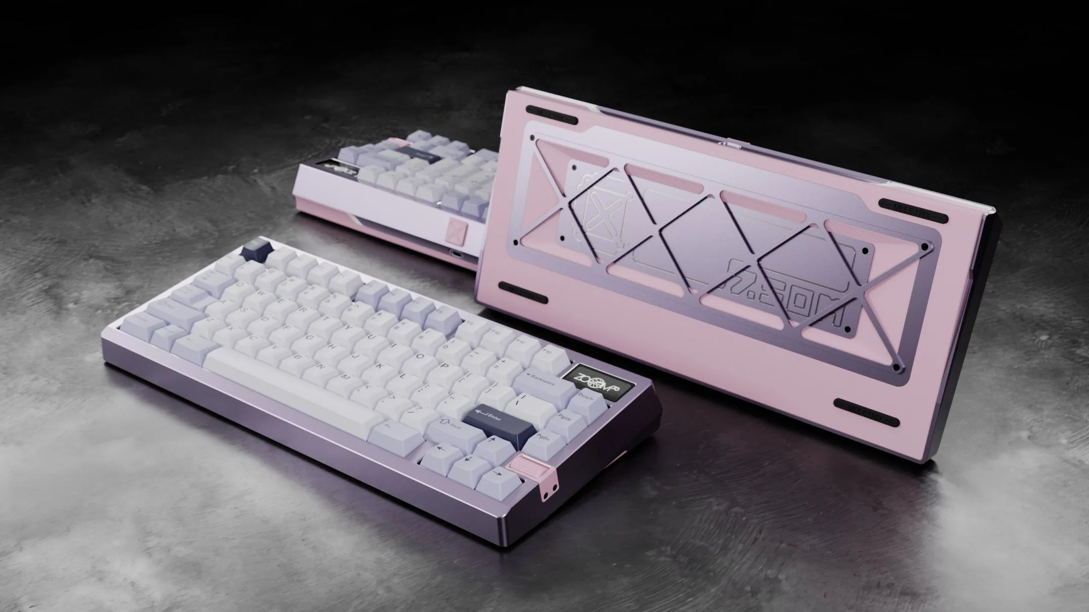 Meletrix Zoom 75 TIGA Anodized Lavender - Barebones