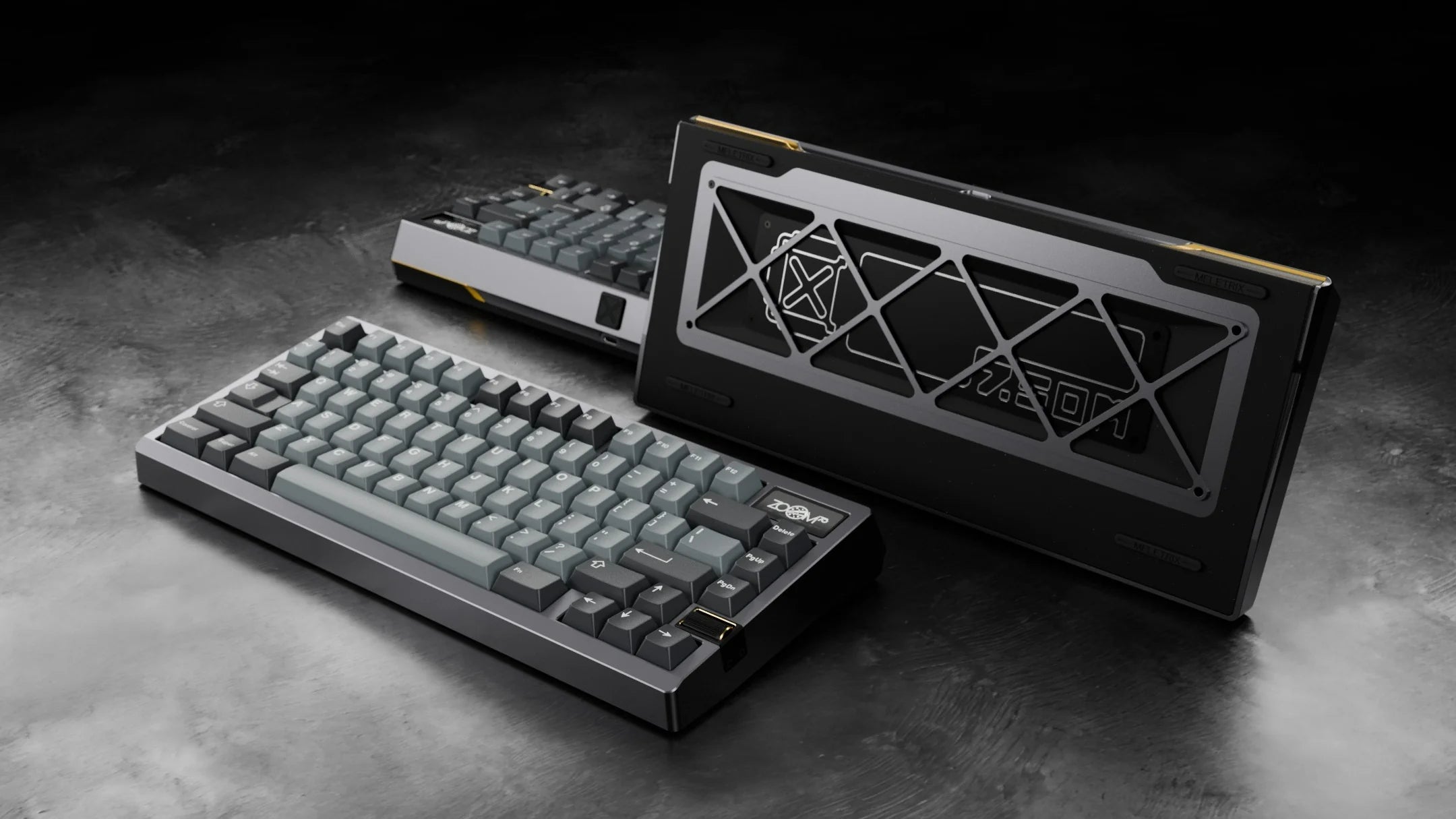 Meletrix Zoom 75 TIGA Gunmetal Gray - Barebones