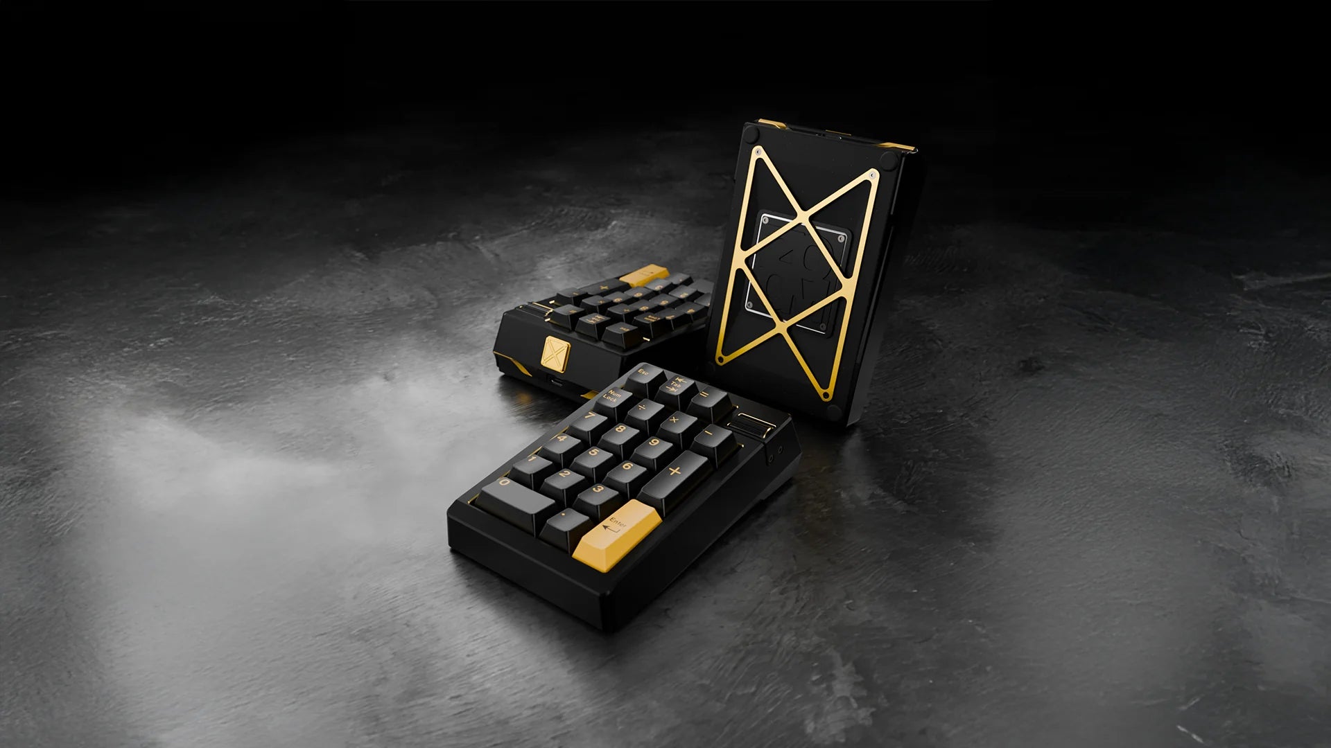 Meletrix Zoompad TIGA Anodized Black - Barebones