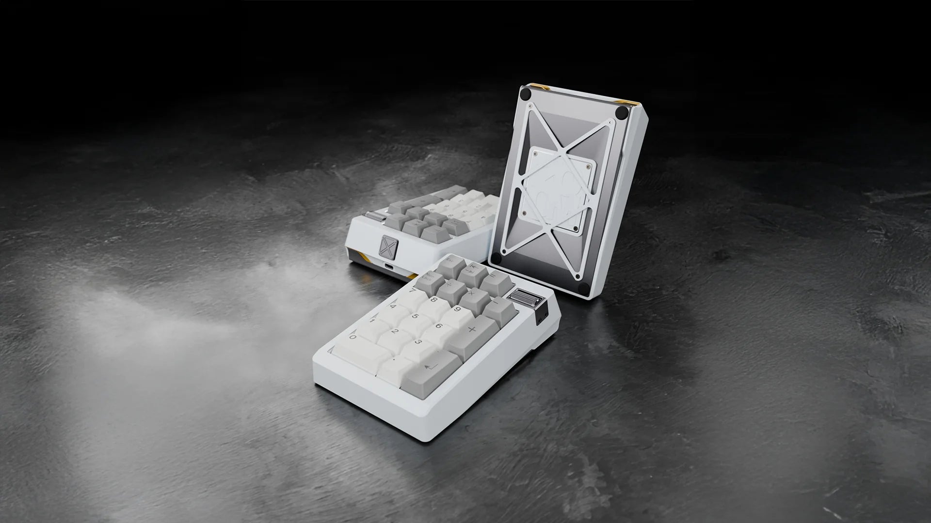Meletrix Zoompad TIGA E White - Barebones