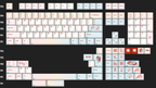 FBB Koi Cherry Profile Keycaps